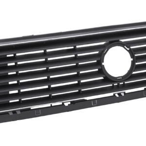 Kühlergrill VW Golf II 1983-1987, Chrom-Umrandung, 7-Rippen Einzelscheinwerfer