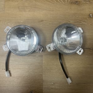 Fernlichtscheinwerfer für 7-Rippen-Grill Golf II Halogen Vor-Facelift